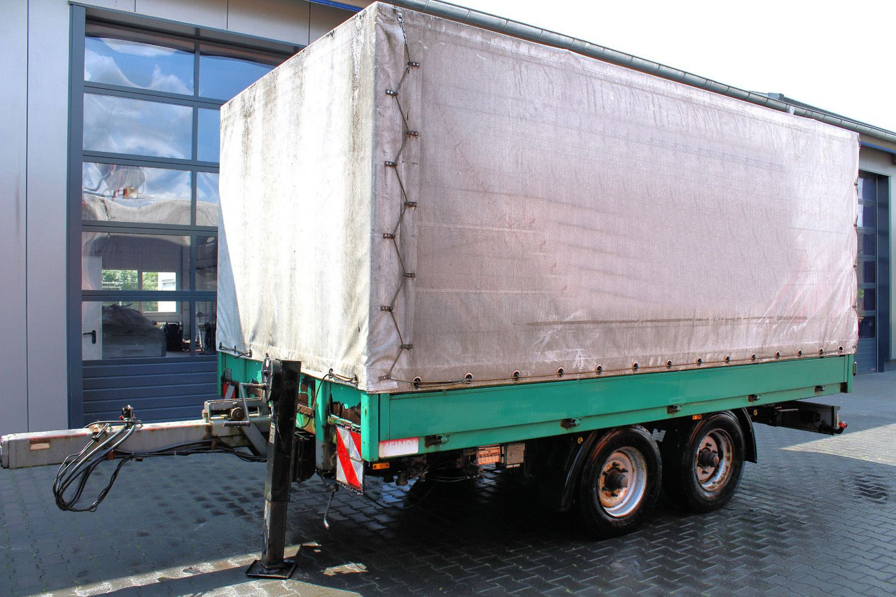 2-Achs Meindl Tandem Pritsche/Plane/Spriegel - مقطورة ستارة جانبية: صورة 2 2-Achs Meindl Tandem Pritsche/Plane/Spriegel - مقطورة ستارة جانبية: صورة 2