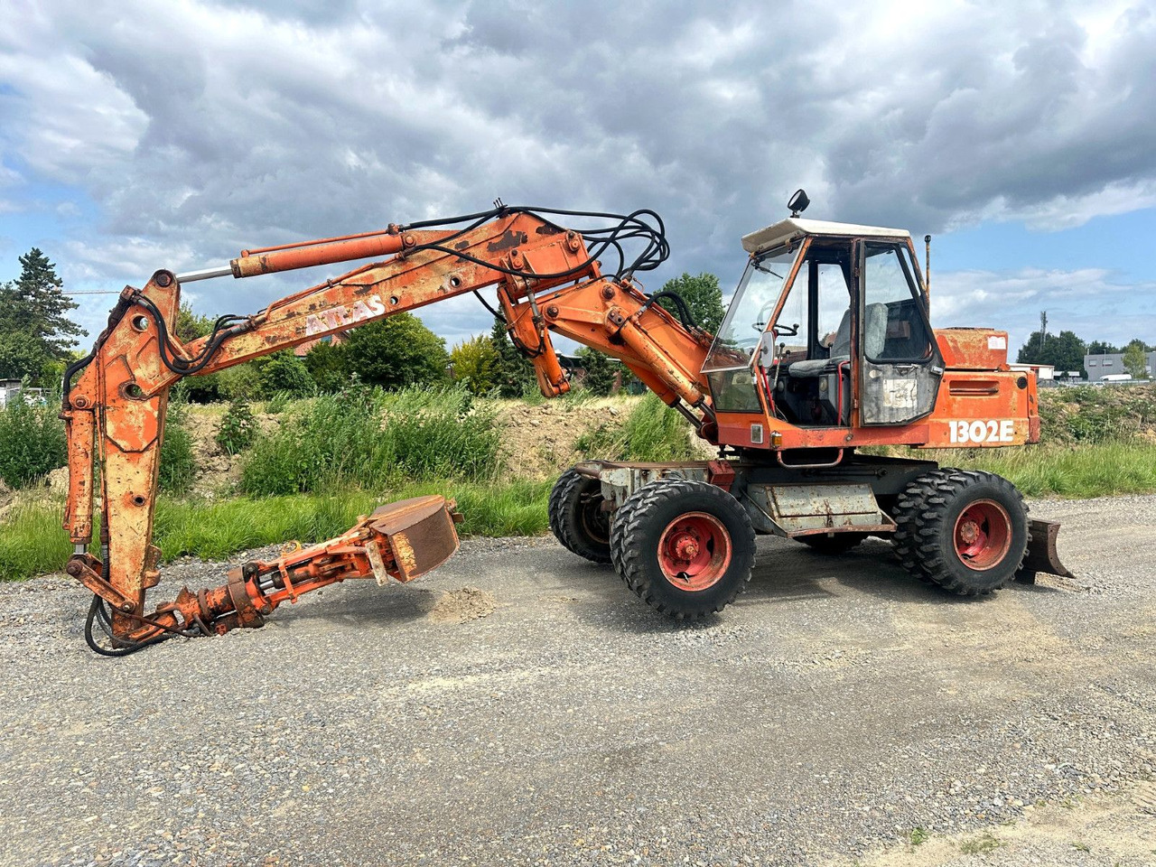 Atlas MOBILBAGGER 1302 E - حفارة دولاب: صورة 4 Atlas MOBILBAGGER 1302 E - حفارة دولاب: صورة 4