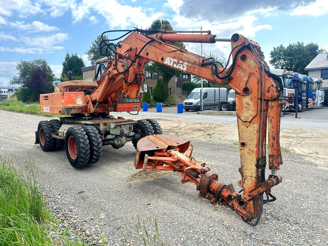 Atlas MOBILBAGGER 1302 E - حفارة دولاب: صورة 5 Atlas MOBILBAGGER 1302 E - حفارة دولاب: صورة 5