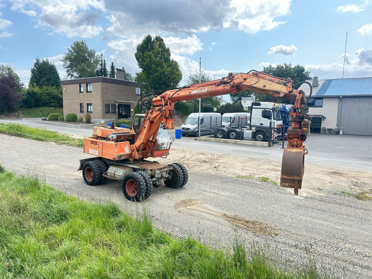 Atlas MOBILBAGGER 1302 E - حفارة دولاب: صورة 2 Atlas MOBILBAGGER 1302 E - حفارة دولاب: صورة 2