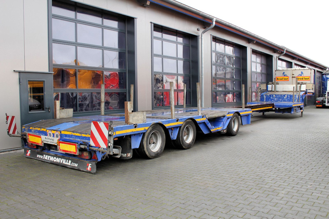 Faymonville 3-Achs Multimax F-S43-1AAF teleskop Radmulde - عربة منخفضة مسطحة نصف مقطورة: صورة 2 Faymonville 3-Achs Multimax F-S43-1AAF teleskop Radmulde - عربة منخفضة مسطحة نصف مقطورة: صورة 2