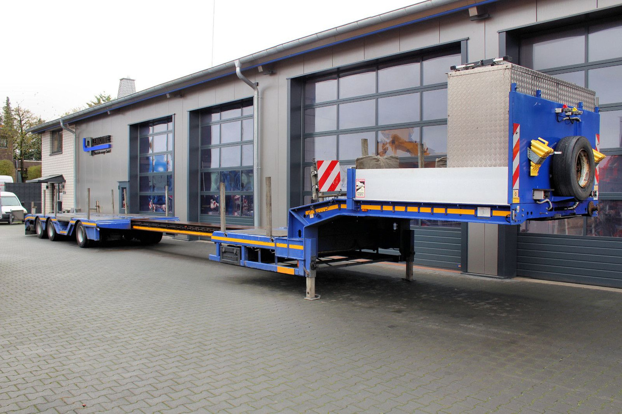 Faymonville 3-Achs Multimax F-S43-1AAF teleskop Radmulde - عربة منخفضة مسطحة نصف مقطورة: صورة 3 Faymonville 3-Achs Multimax F-S43-1AAF teleskop Radmulde - عربة منخفضة مسطحة نصف مقطورة: صورة 3