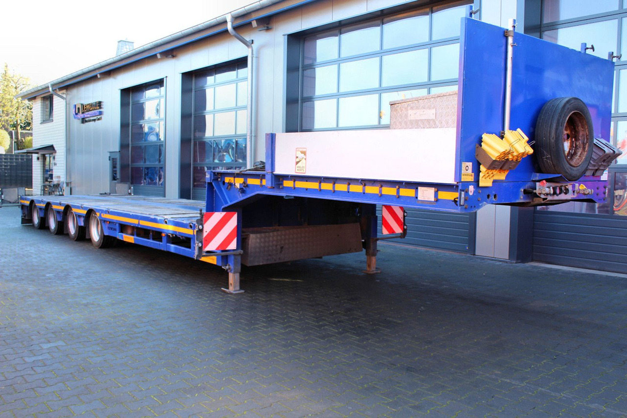 Faymonville 4-Achs Multimax STN-4AX teleskopierbar+Lenkachse - عربة منخفضة مسطحة نصف مقطورة: صورة 1 Faymonville 4-Achs Multimax STN-4AX teleskopierbar+Lenkachse - عربة منخفضة مسطحة نصف مقطورة: صورة 1