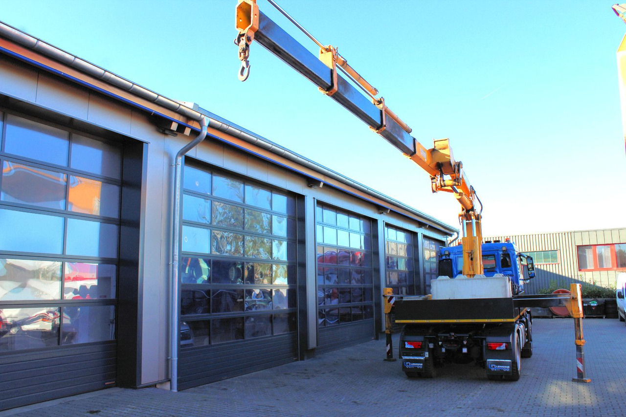 MAN TGS 18.480 4x4 BLS SZM+Pritsche MKG HLK 340 Kran - شاحنات مسطحة, شاحنة كرين: صورة 4 MAN TGS 18.480 4x4 BLS SZM+Pritsche MKG HLK 340 Kran - شاحنات مسطحة, شاحنة كرين: صورة 4