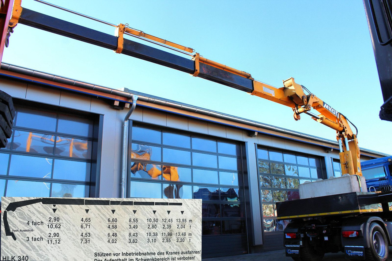 MAN TGS 18.480 4x4 BLS SZM+Pritsche MKG HLK 340 Kran - وحدة جر: صورة 5 MAN TGS 18.480 4x4 BLS SZM+Pritsche MKG HLK 340 Kran - وحدة جر: صورة 5