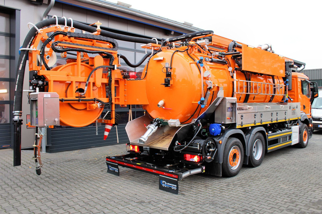 شاحنة الشفط MAN TGS 26.480 6x2 Kroll 13m³ WRG Wasserrückgewinner: صورة 7 شاحنة الشفط MAN TGS 26.480 6x2 Kroll 13m³ WRG Wasserrückgewinner: صورة 7