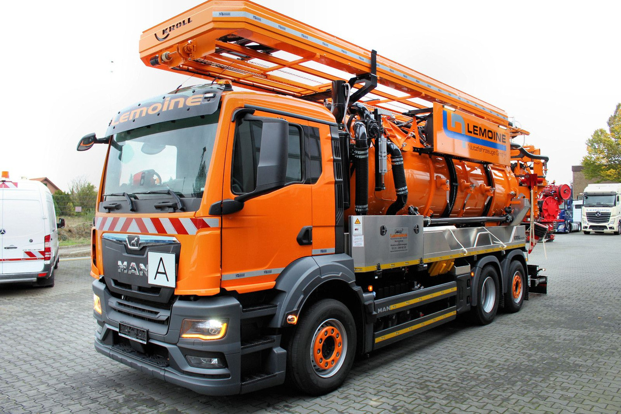 MAN TGS 26.480 6x2 Kroll 13m³ WRG Wasserrückgewinner - شاحنة الشفط: صورة 3 MAN TGS 26.480 6x2 Kroll 13m³ WRG Wasserrückgewinner - شاحنة الشفط: صورة 3