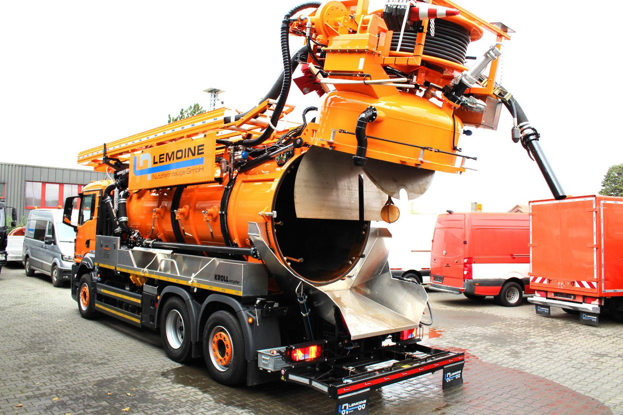 شاحنة الشفط MAN TGS 26.480 6x2 Kroll 13m³ WRG Wasserrückgewinner: صورة 13 شاحنة الشفط MAN TGS 26.480 6x2 Kroll 13m³ WRG Wasserrückgewinner: صورة 13