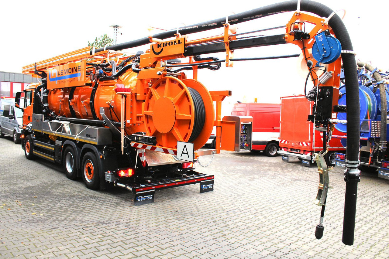 شاحنة الشفط MAN TGS 26.480 6x2 Kroll 13m³ WRG Wasserrückgewinner: صورة 9 شاحنة الشفط MAN TGS 26.480 6x2 Kroll 13m³ WRG Wasserrückgewinner: صورة 9