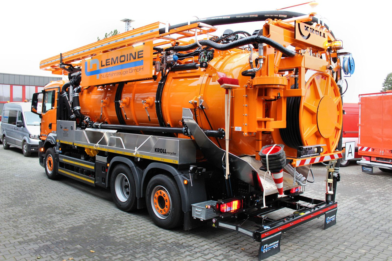 MAN TGS 26.480 6x2 Kroll 13m³ WRG Wasserrückgewinner - شاحنة الشفط: صورة 4 MAN TGS 26.480 6x2 Kroll 13m³ WRG Wasserrückgewinner - شاحنة الشفط: صورة 4