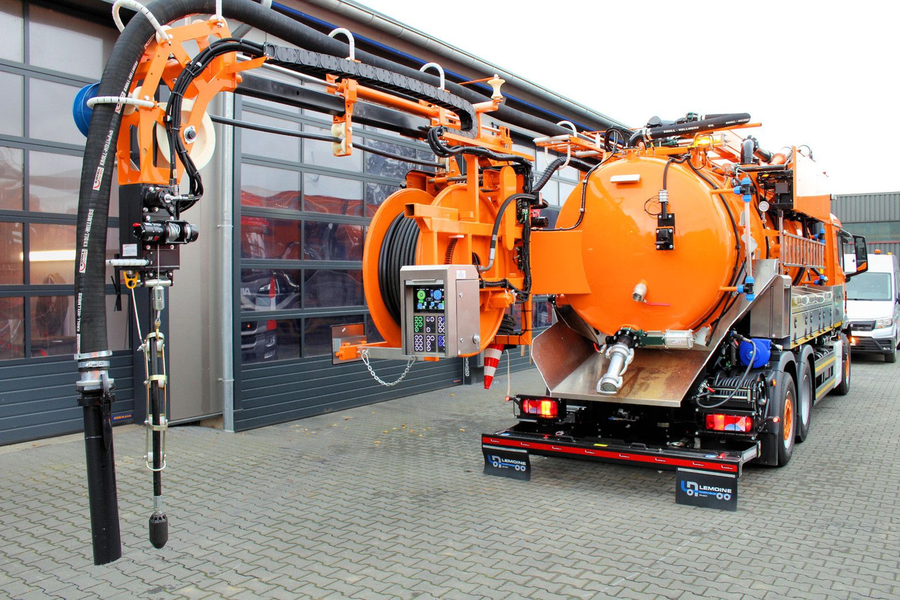 شاحنة الشفط MAN TGS 26.480 6x2 Kroll 13m³ WRG Wasserrückgewinner: صورة 8 شاحنة الشفط MAN TGS 26.480 6x2 Kroll 13m³ WRG Wasserrückgewinner: صورة 8