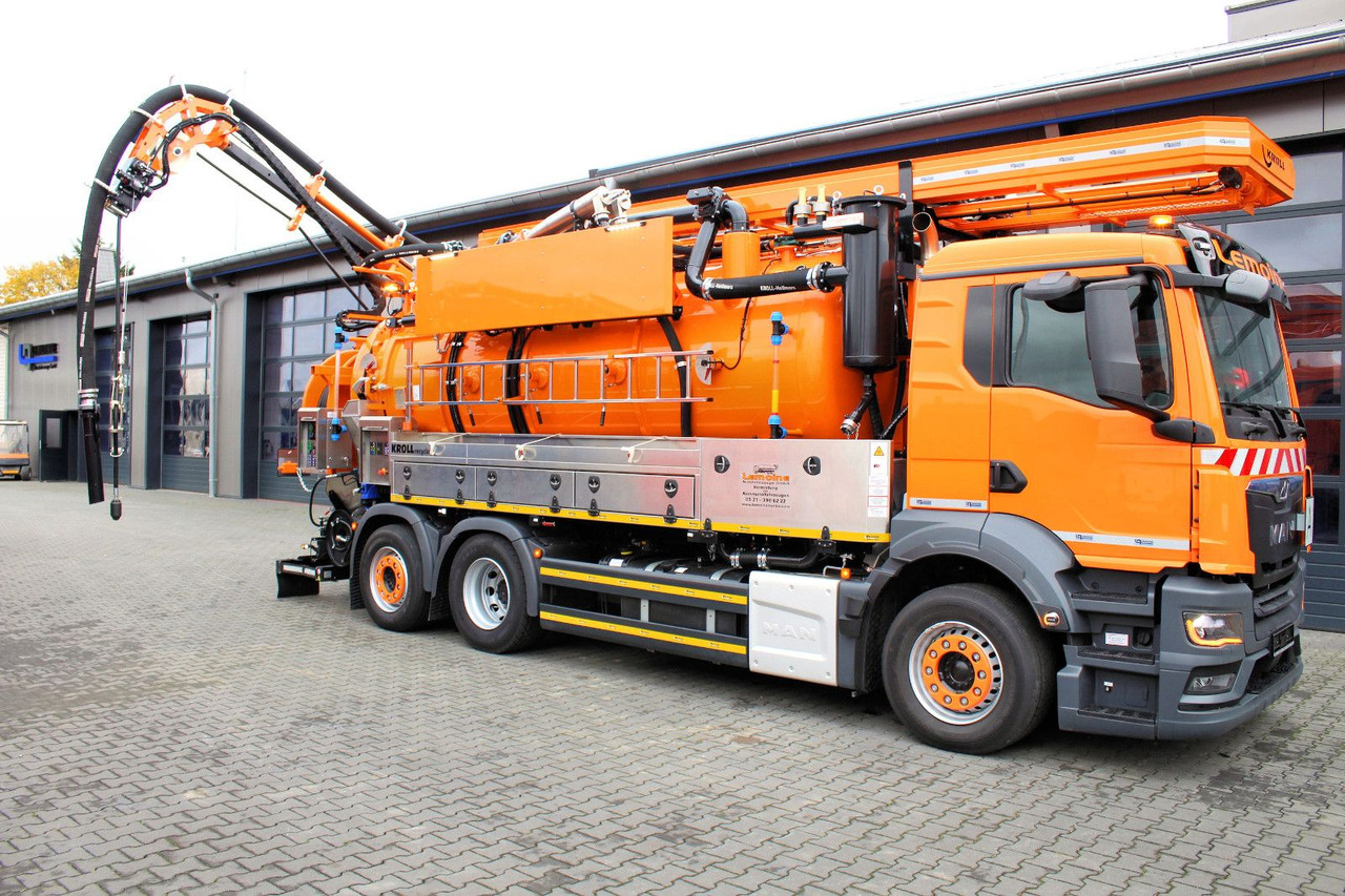 شاحنة الشفط MAN TGS 26.480 6x2 Kroll 13m³ WRG Wasserrückgewinner: صورة 11 شاحنة الشفط MAN TGS 26.480 6x2 Kroll 13m³ WRG Wasserrückgewinner: صورة 11