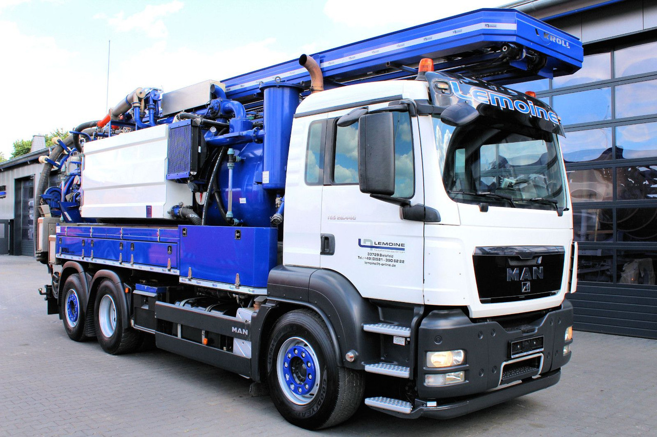 MAN TGS 28.440 6x2 Kroll 14,5m³ W-Rückgewinner KOMBI - شاحنة الشفط: صورة 2 MAN TGS 28.440 6x2 Kroll 14,5m³ W-Rückgewinner KOMBI - شاحنة الشفط: صورة 2