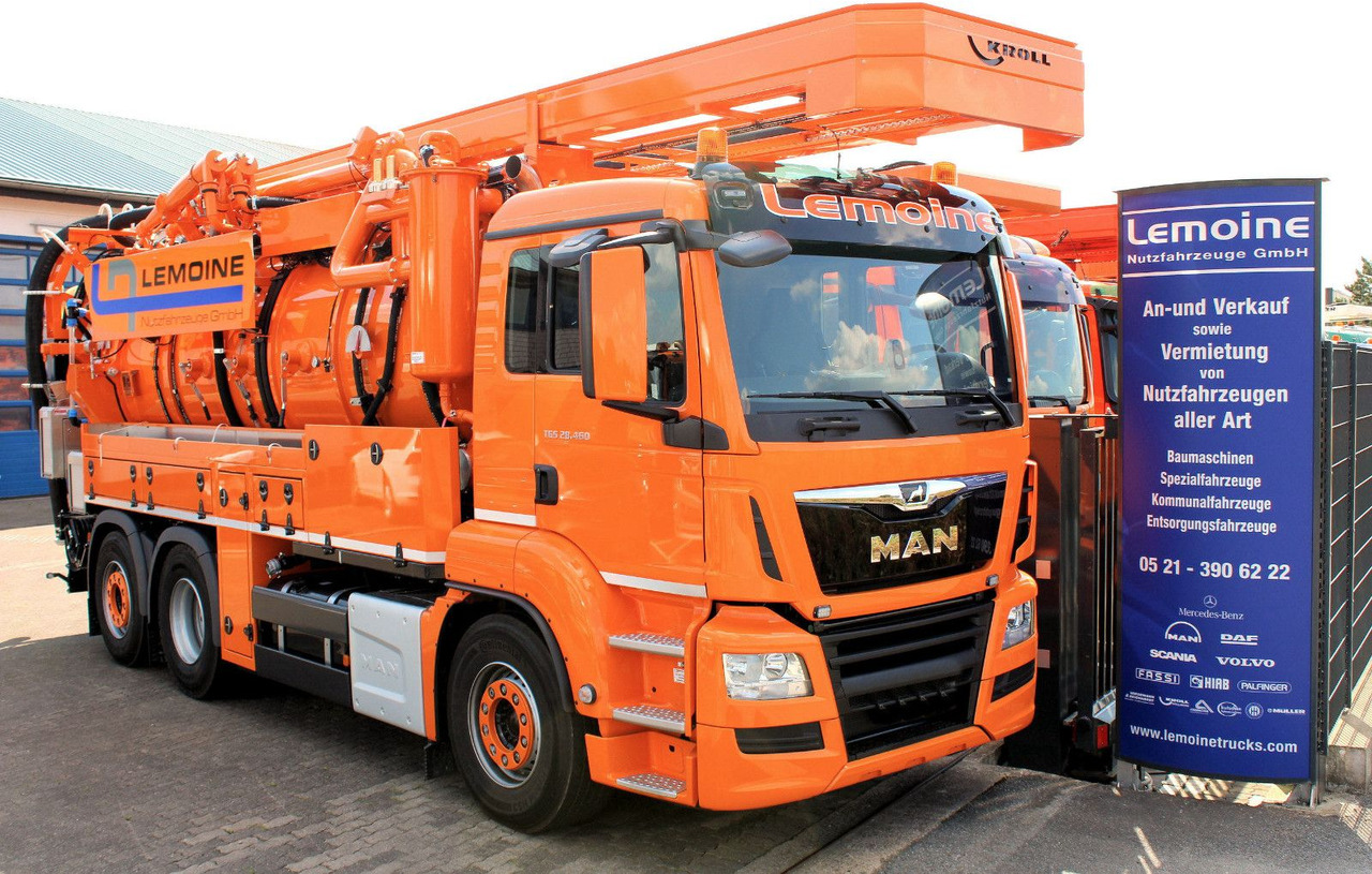 Mercedes-Benz 6x2 KROLL 14m³ HD-Kombi Wasserrückgewinner WRG - شاحنة الشفط: صورة 4 Mercedes-Benz 6x2 KROLL 14m³ HD-Kombi Wasserrückgewinner WRG - شاحنة الشفط: صورة 4