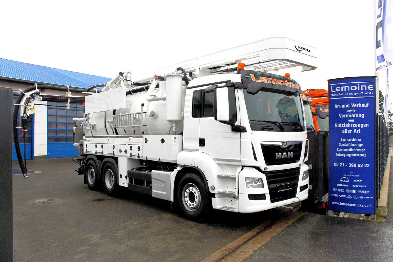 Mercedes-Benz 6x2 KROLL 14m³ HD-Kombi Wasserrückgewinner WRG - شاحنة الشفط: صورة 3 Mercedes-Benz 6x2 KROLL 14m³ HD-Kombi Wasserrückgewinner WRG - شاحنة الشفط: صورة 3