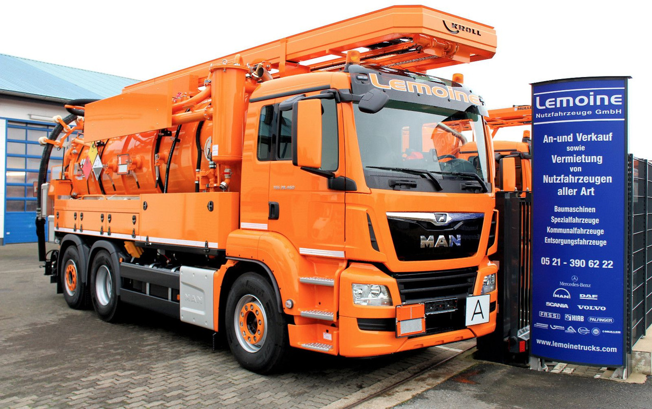 Mercedes-Benz 6x2 KROLL 14m³ HD-Kombi Wasserrückgewinner WRG - شاحنة الشفط: صورة 2 Mercedes-Benz 6x2 KROLL 14m³ HD-Kombi Wasserrückgewinner WRG - شاحنة الشفط: صورة 2