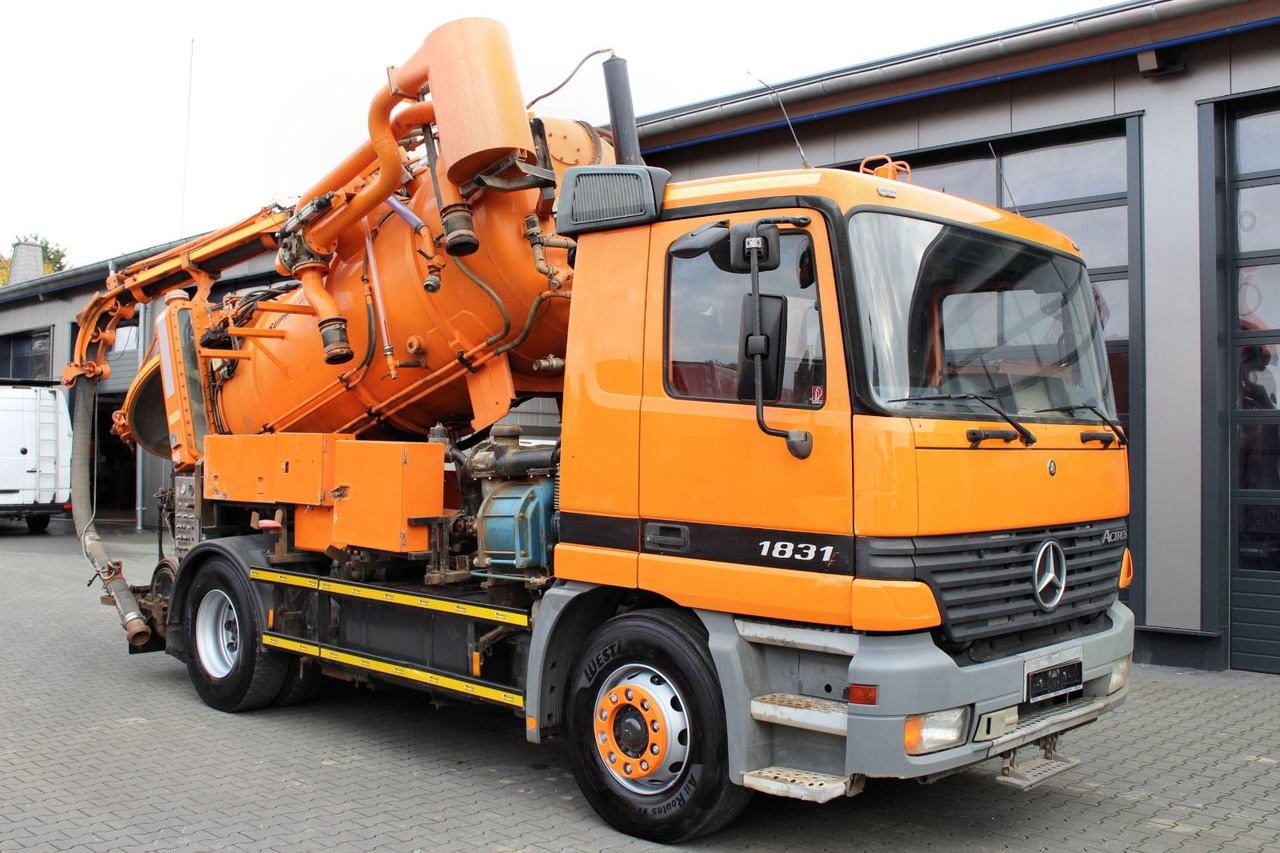 Mercedes-Benz Actros 1831 4x2 Hellmers 6,5m³ V2A INOX Kipper - شاحنة الشفط: صورة 1 Mercedes-Benz Actros 1831 4x2 Hellmers 6,5m³ V2A INOX Kipper - شاحنة الشفط: صورة 1