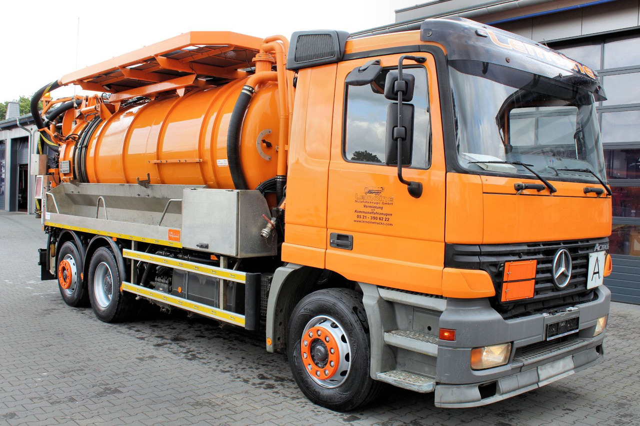 Mercedes-Benz Actros 2540 6x2 Küller/Kroll 13m³ HD-KOMBI - شاحنة الشفط: صورة 1 Mercedes-Benz Actros 2540 6x2 Küller/Kroll 13m³ HD-KOMBI - شاحنة الشفط: صورة 1