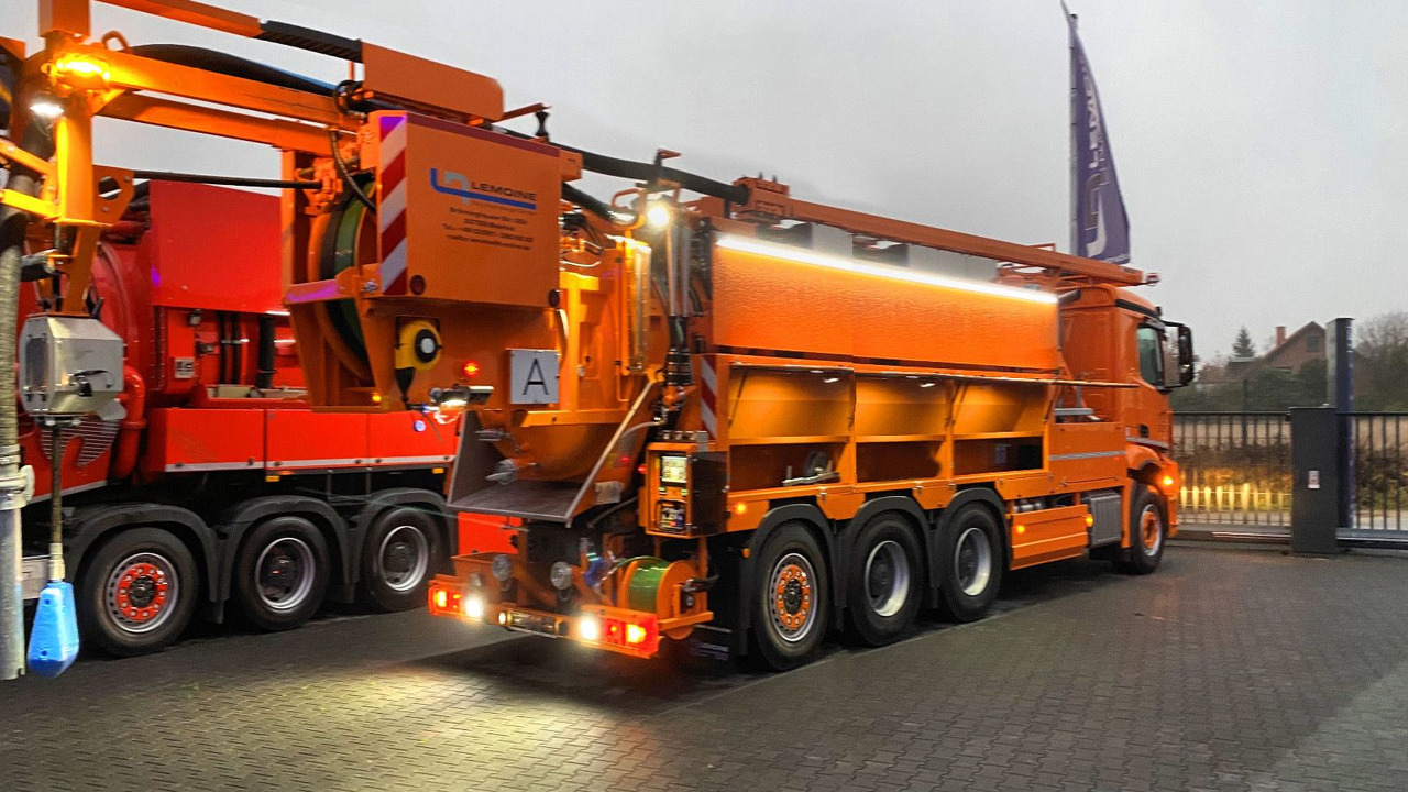 Mercedes-Benz Arocs 3551 8x4 Müller 16mCanalmaster F160EWA WRG - شاحنة الشفط: صورة 2 Mercedes-Benz Arocs 3551 8x4 Müller 16mCanalmaster F160EWA WRG - شاحنة الشفط: صورة 2