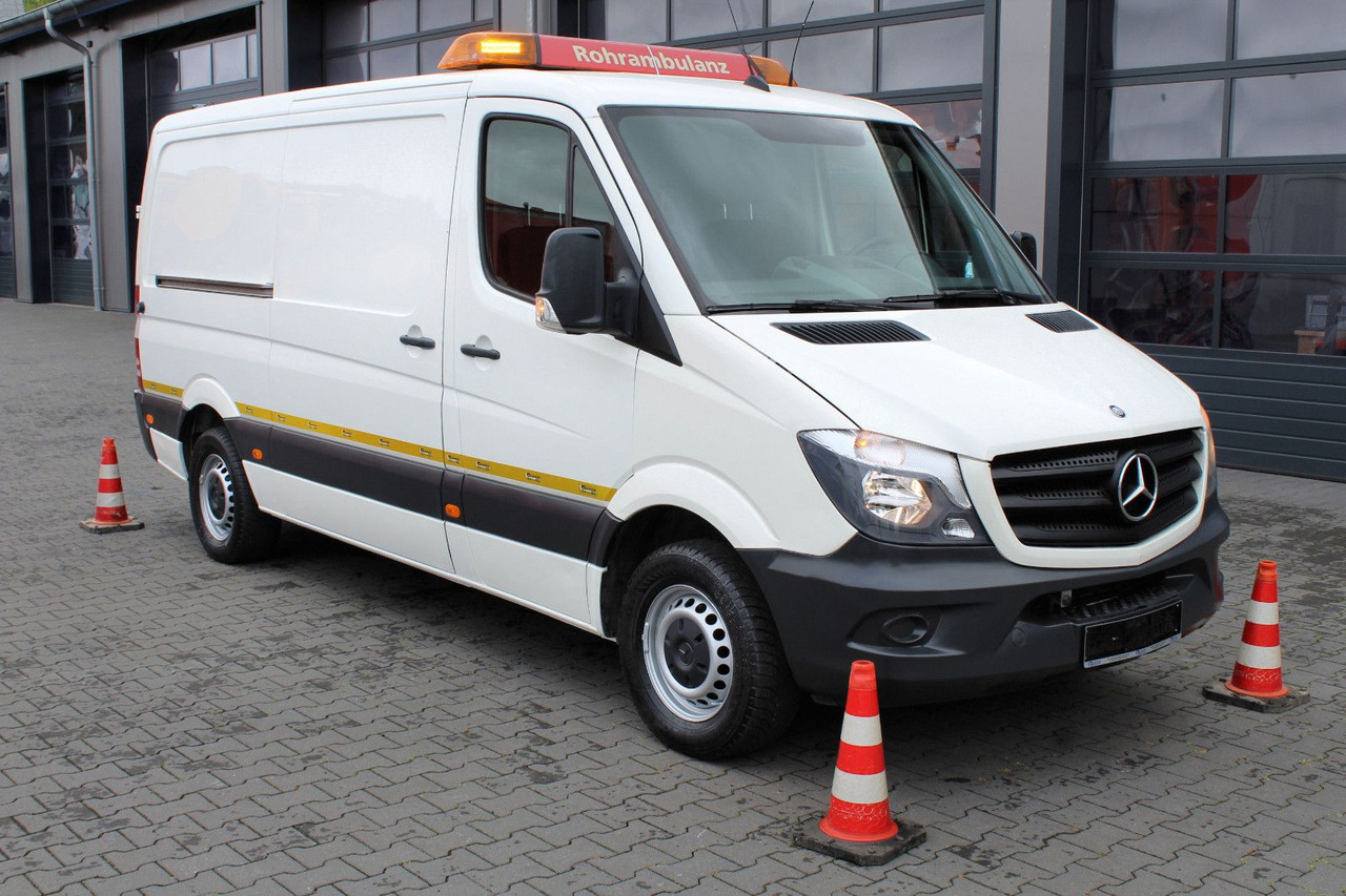 Mercedes-Benz Sprinter 316 CDI + Leistikow 1m³ HD-Spüler 3,5t - شاحنة الشفط: صورة 1 Mercedes-Benz Sprinter 316 CDI + Leistikow 1m³ HD-Spüler 3,5t - شاحنة الشفط: صورة 1