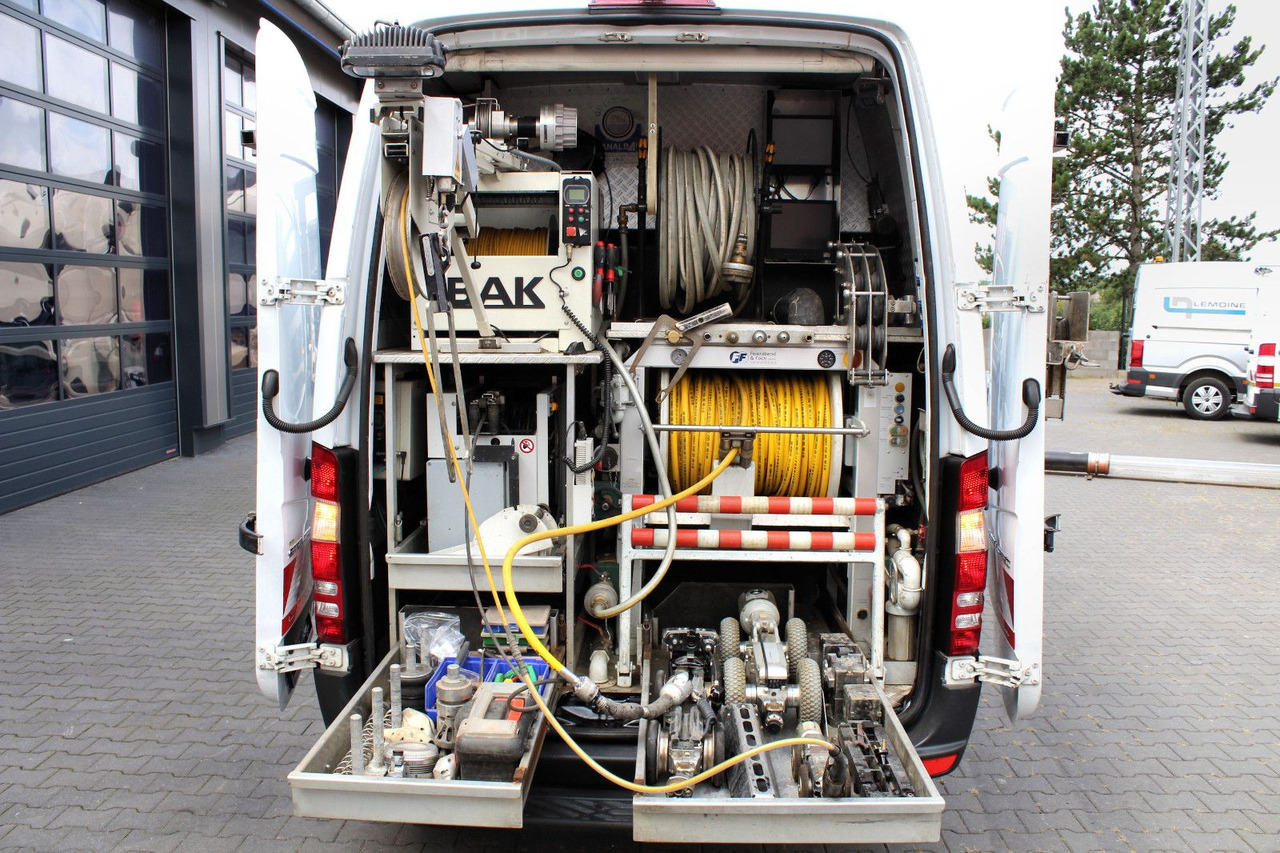 Mercedes-Benz Sprinter 516 CDI IBAK Kanal-TV+1m³ HD-Spüler +3D - شاحنة الشفط: صورة 1 Mercedes-Benz Sprinter 516 CDI IBAK Kanal-TV+1m³ HD-Spüler +3D - شاحنة الشفط: صورة 1