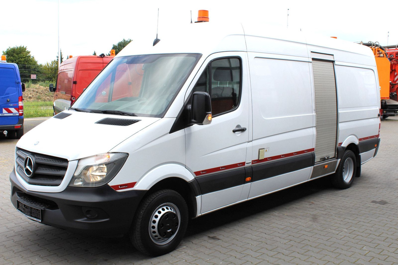 Mercedes-Benz Sprinter 516 CDI IBAK Kanal-TV+1m³ HD-Spüler +3D - شاحنة الشفط: صورة 3 Mercedes-Benz Sprinter 516 CDI IBAK Kanal-TV+1m³ HD-Spüler +3D - شاحنة الشفط: صورة 3