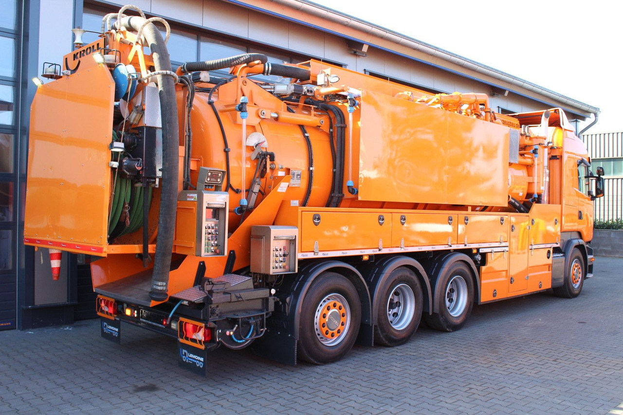 Scania R450 8x4 Kroll 19m³ Wasserrückgewinner Kombi-HD - شاحنة الشفط: صورة 3 Scania R450 8x4 Kroll 19m³ Wasserrückgewinner Kombi-HD - شاحنة الشفط: صورة 3