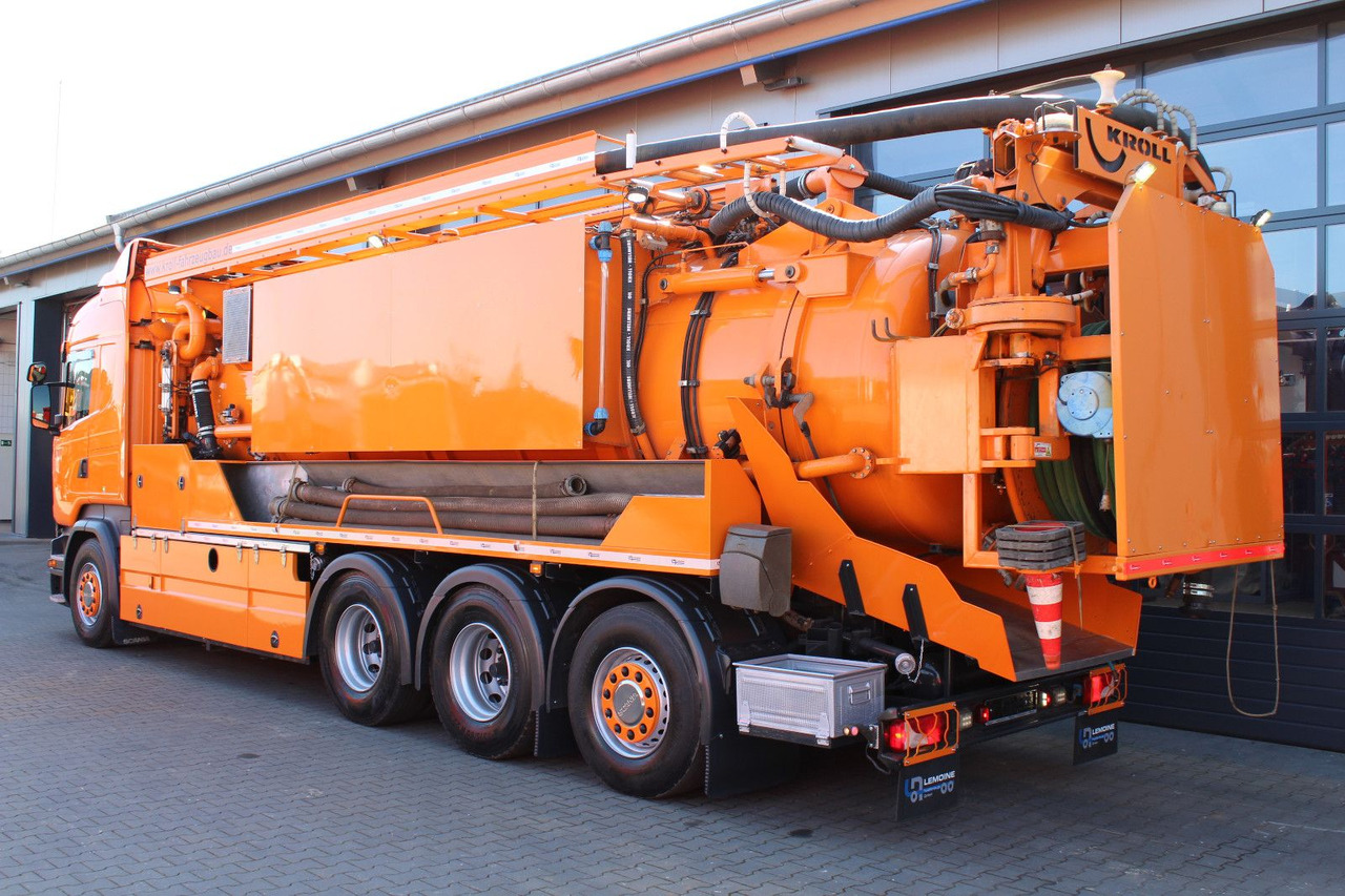 Scania R450 8x4 Kroll 19m³ Wasserrückgewinner Kombi-HD - شاحنة الشفط: صورة 5 Scania R450 8x4 Kroll 19m³ Wasserrückgewinner Kombi-HD - شاحنة الشفط: صورة 5