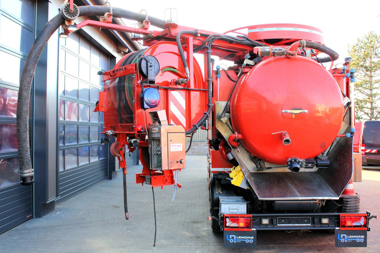 شاحنة الشفط Scania R560 V8 8x4 Kroll 20m³ WRG 2x HD-Pumpe 620 Liter: صورة 11