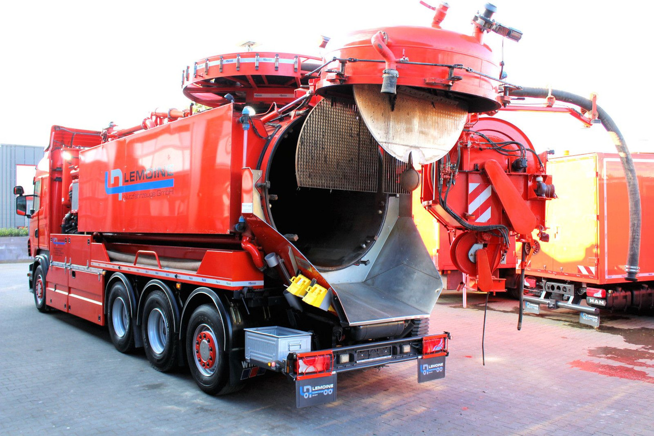 شاحنة الشفط Scania R560 V8 8x4 Kroll 20m³ WRG 2x HD-Pumpe 620 Liter: صورة 10