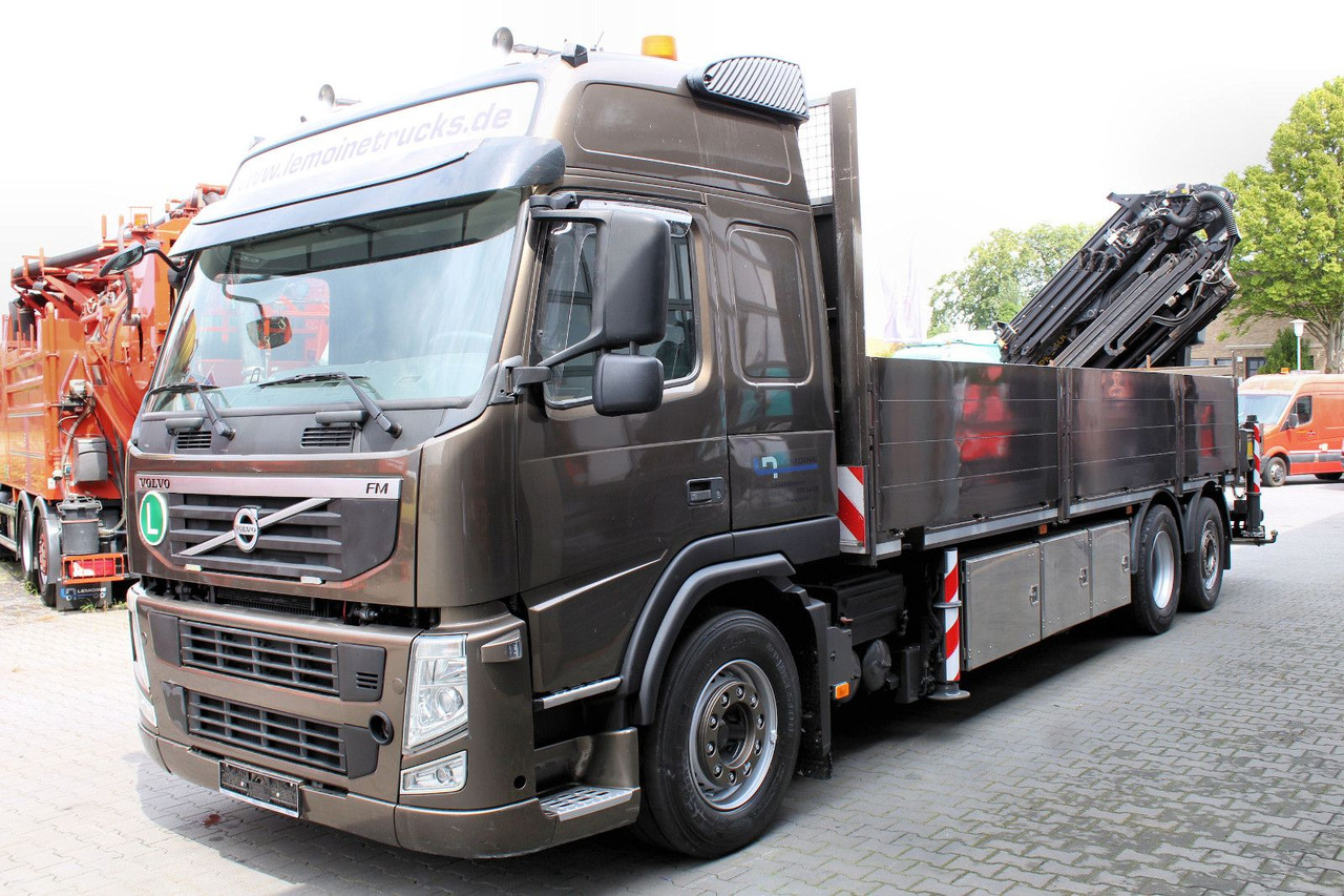 Volvo FM 420 6x2 Container-Pritsche+Kran PK 34.002+JIB - شاحنات مسطحة, شاحنة كرين: صورة 3 Volvo FM 420 6x2 Container-Pritsche+Kran PK 34.002+JIB - شاحنات مسطحة, شاحنة كرين: صورة 3