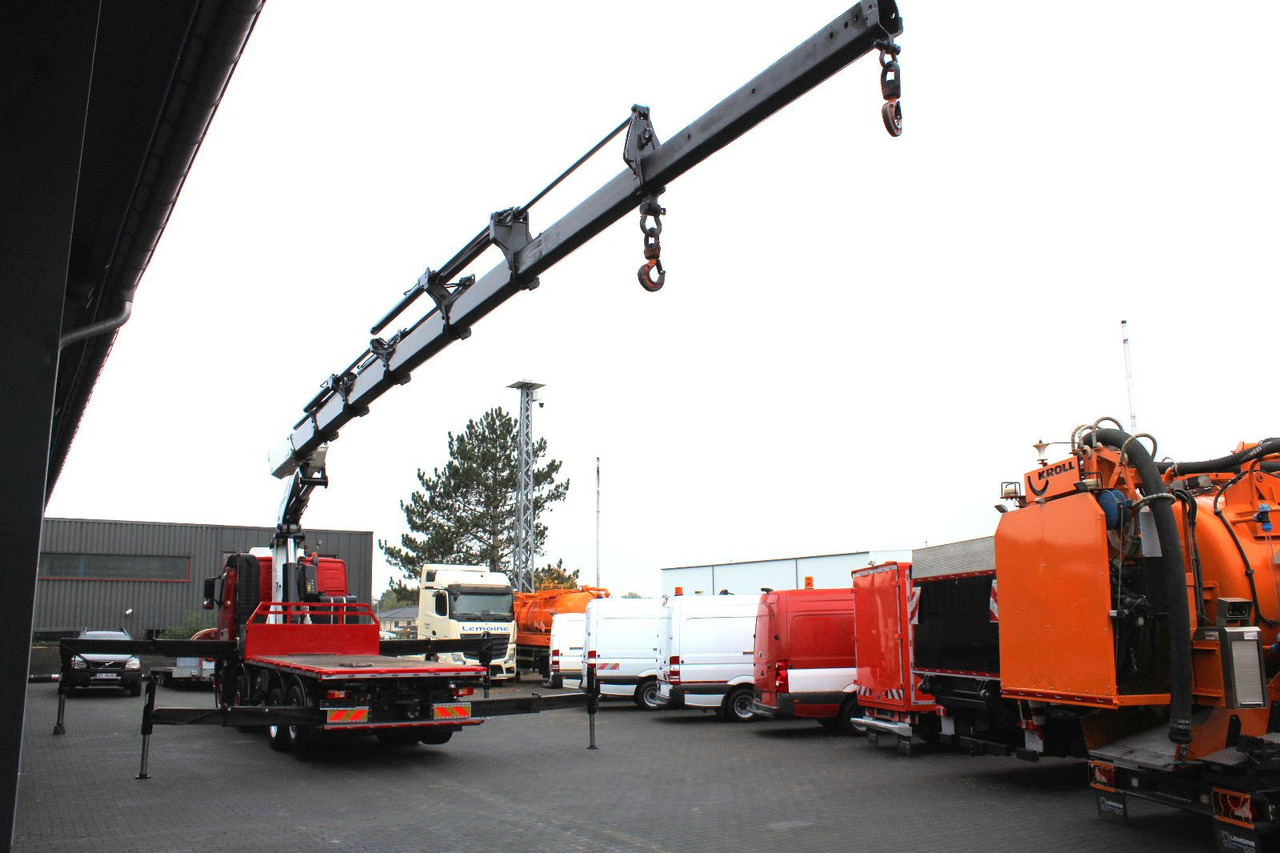 Volvo FM 480 8x2 Pritsche + FASSI F800XP Kran 6x - شاحنات مسطحة, شاحنة كرين: صورة 4 Volvo FM 480 8x2 Pritsche + FASSI F800XP Kran 6x - شاحنات مسطحة, شاحنة كرين: صورة 4