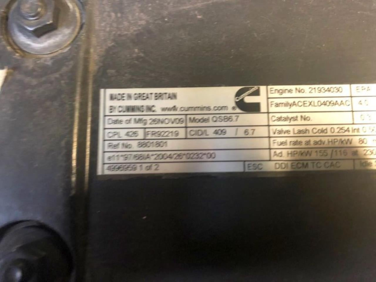 Cummins QSB6.7 155 - محرك: صورة 2 Cummins QSB6.7 155 - محرك: صورة 2