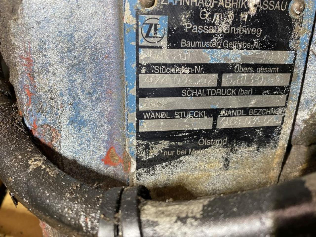 ZF 6WG211 - نقل الحركة - معدات المناولة: صورة 4 ZF 6WG211 - نقل الحركة - معدات المناولة: صورة 4