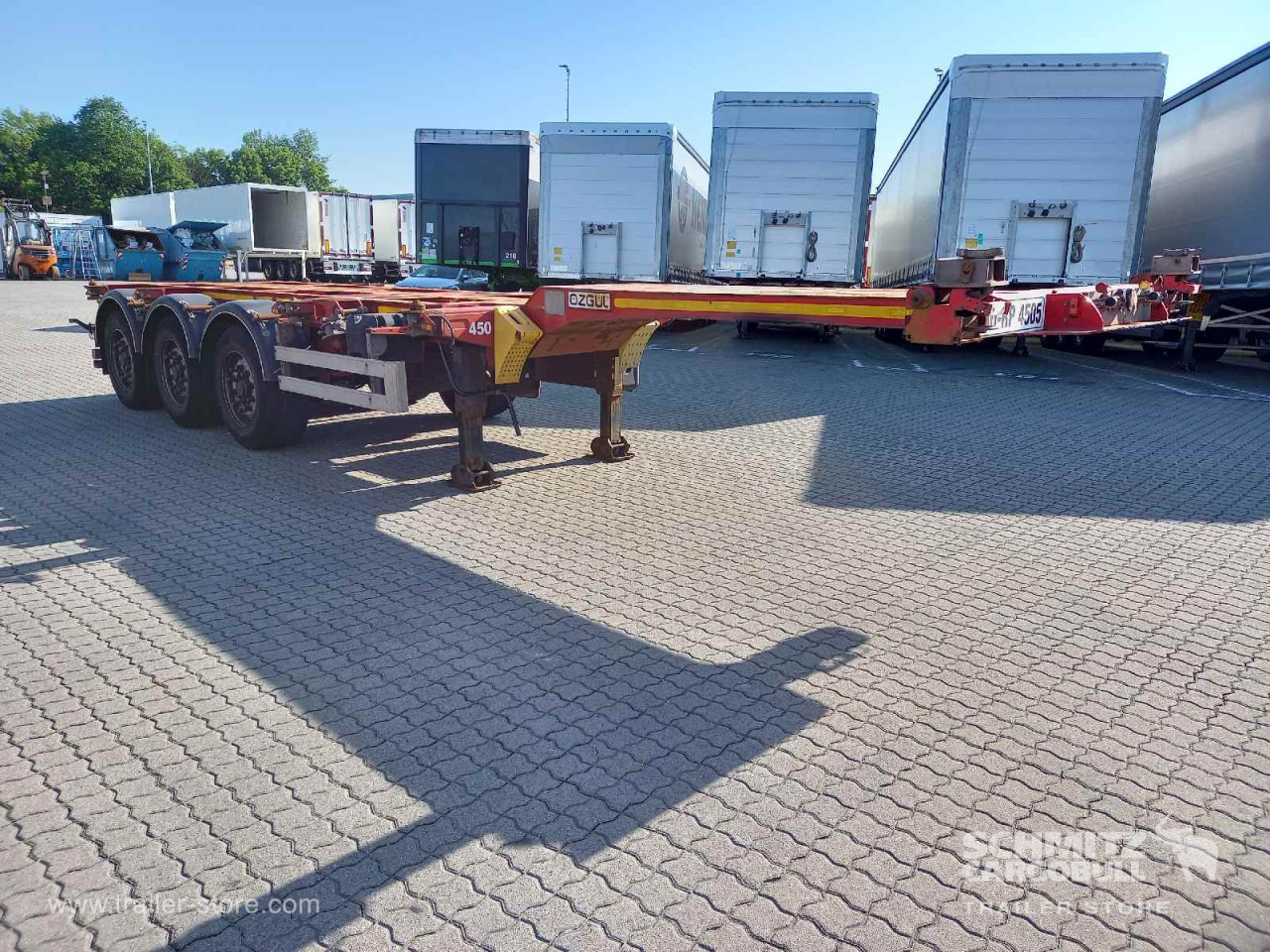 ANDERE Auflieger Containerfahrgestell Standard - نصف مقطورة لنقل الحاويات: صورة 1 ANDERE Auflieger Containerfahrgestell Standard - نصف مقطورة لنقل الحاويات: صورة 1