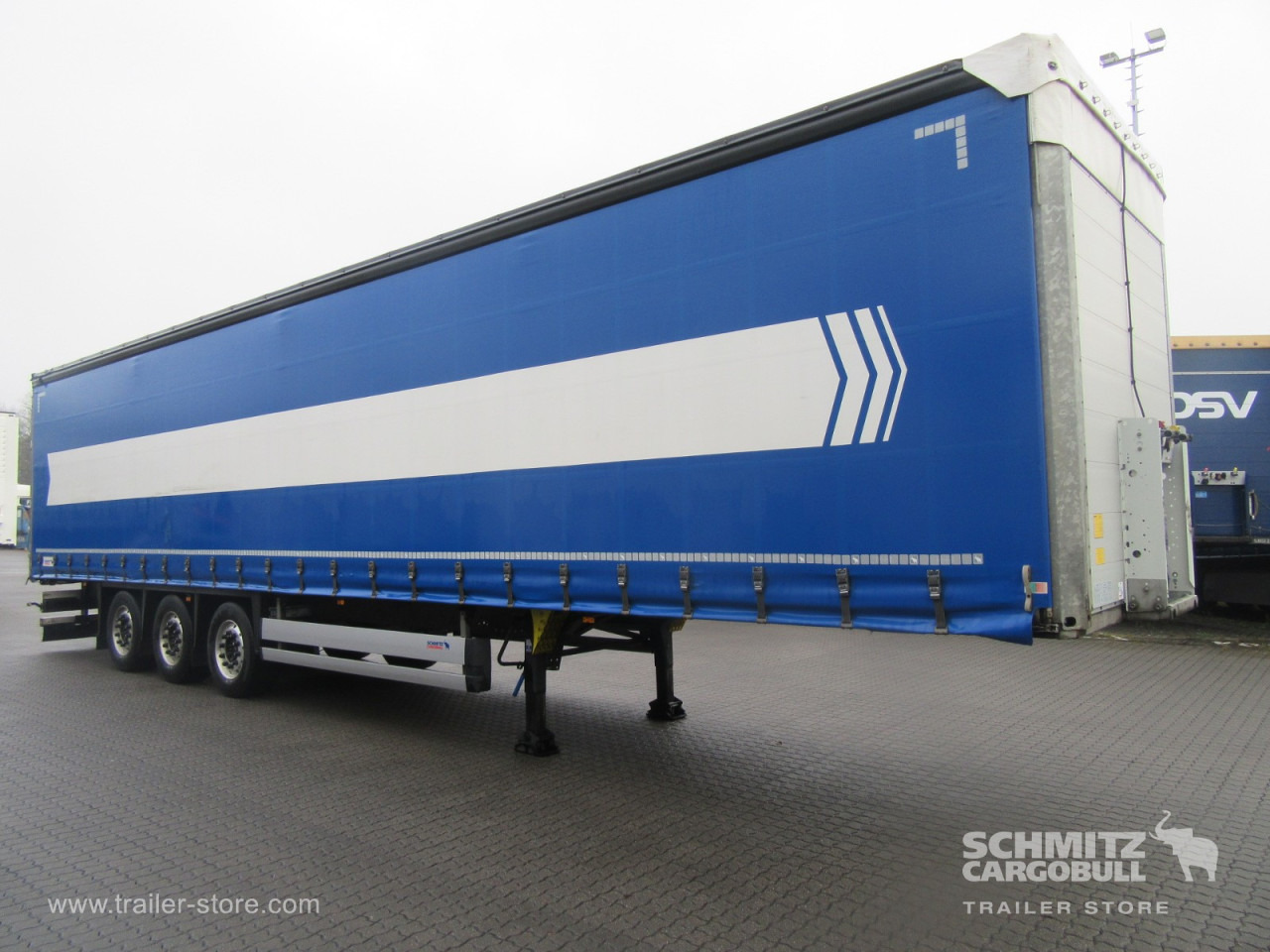 SCHMITZ Auflieger Curtainsider Standard - نصف مقطورة ستارة: صورة 1 SCHMITZ Auflieger Curtainsider Standard - نصف مقطورة ستارة: صورة 1