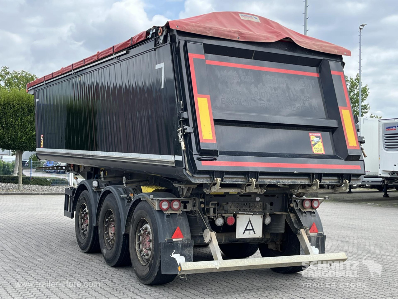 SCHMITZ Auflieger Kipper Alukastenmulde 30m³ - قلابة نصف مقطورة نصف مقطورة قلابة: صورة 1 SCHMITZ Auflieger Kipper Alukastenmulde 30m³ - قلابة نصف مقطورة نصف مقطورة قلابة: صورة 1