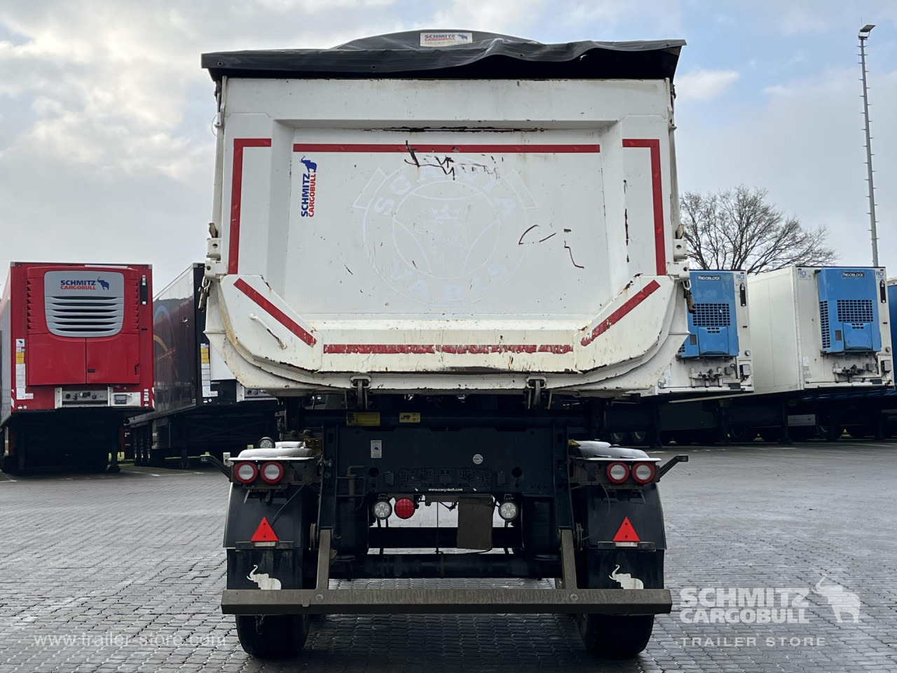 SCHMITZ Auflieger Kipper Stahlrundmulde 29m³ - قلابة نصف مقطورة نصف مقطورة قلابة: صورة 3 SCHMITZ Auflieger Kipper Stahlrundmulde 29m³ - قلابة نصف مقطورة نصف مقطورة قلابة: صورة 3