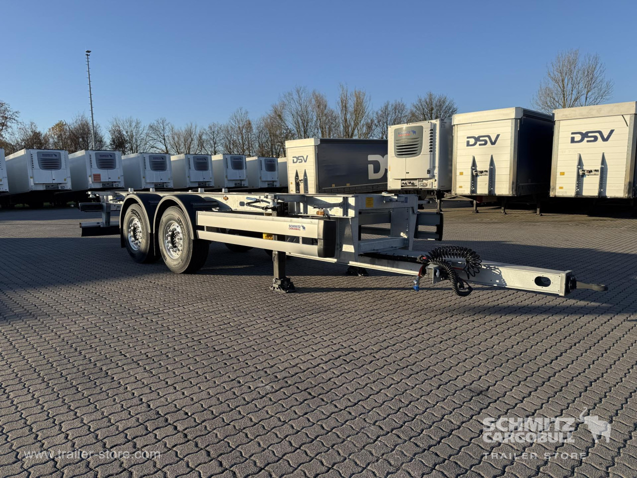 SCHMITZ Zentralachsanhänger Wechselfahrgestell Standard - مقطورة نقل الحاويات: صورة 5 SCHMITZ Zentralachsanhänger Wechselfahrgestell Standard - مقطورة نقل الحاويات: صورة 5