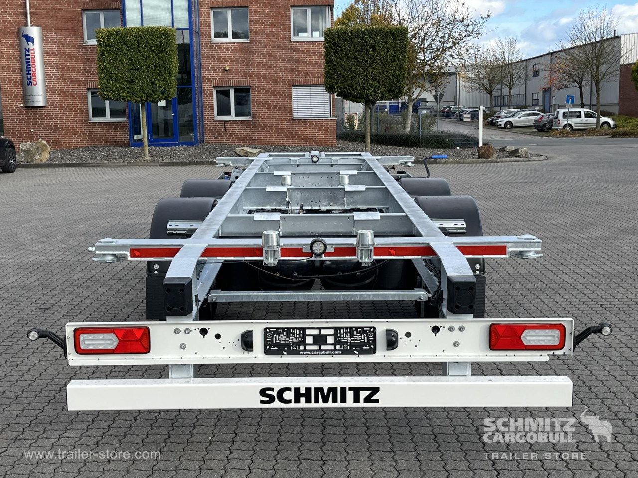 SCHMITZ Zentralachsanhänger Wechselfahrgestell - مقطورة نقل الحاويات: صورة 5 SCHMITZ Zentralachsanhänger Wechselfahrgestell - مقطورة نقل الحاويات: صورة 5