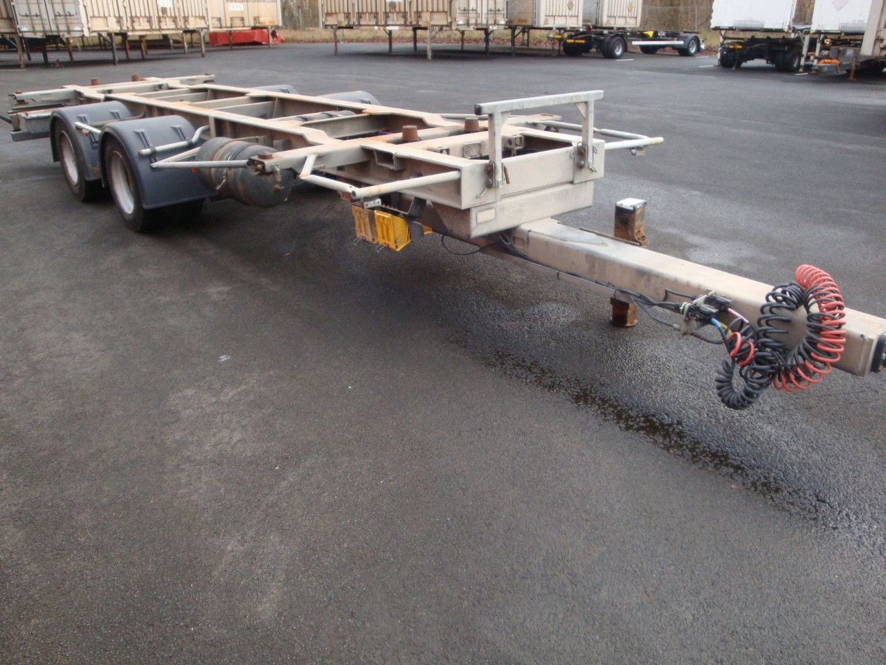 Obermaier W190 ZLU Jumbo Tandem BDF C 7820 7,82 verzinkt - مقطورة نقل الحاويات: صورة 5 Obermaier W190 ZLU Jumbo Tandem BDF C 7820 7,82 verzinkt - مقطورة نقل الحاويات: صورة 5