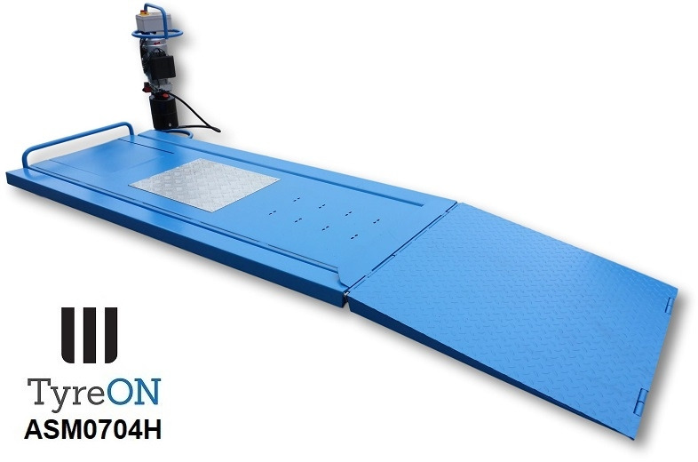ASM0704H mower lift table - 1 meter wide table and ramp - معدات الورش: صورة 2 ASM0704H mower lift table - 1 meter wide table and ramp - معدات الورش: صورة 2