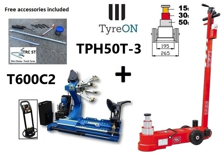 T600C2 + TPH50T-3 - معدات الورش: صورة 1 T600C2 + TPH50T-3 - معدات الورش: صورة 1