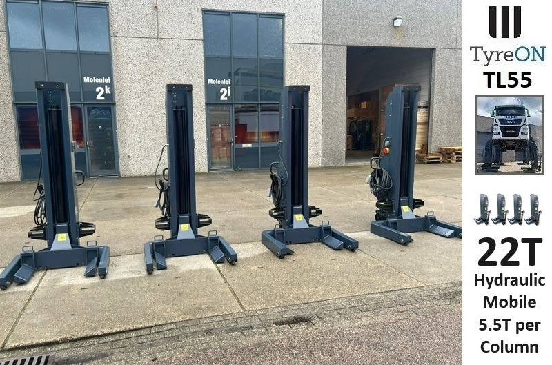 TL55-4 22T mobile truck lifts - wired - 400V - performance 3,0 kW per column - large display - liftig time <= 75 s - معدات الورش: صورة 4 TL55-4 22T mobile truck lifts - wired - 400V - performance 3,0 kW per column - large display - liftig time <= 75 s - معدات الورش: صورة 4