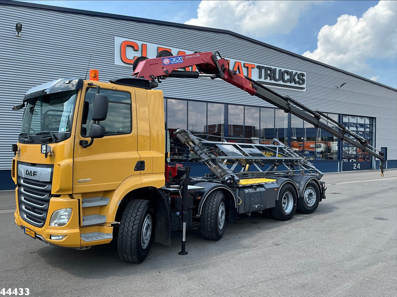 DAF DAF FAX CF 480 Euro 6 HMF 26 Tonmeter laadkraan - شاحنة - نظام الكابلات, شاحنة كرين: صورة 3 DAF DAF FAX CF 480 Euro 6 HMF 26 Tonmeter laadkraan - شاحنة - نظام الكابلات, شاحنة كرين: صورة 3