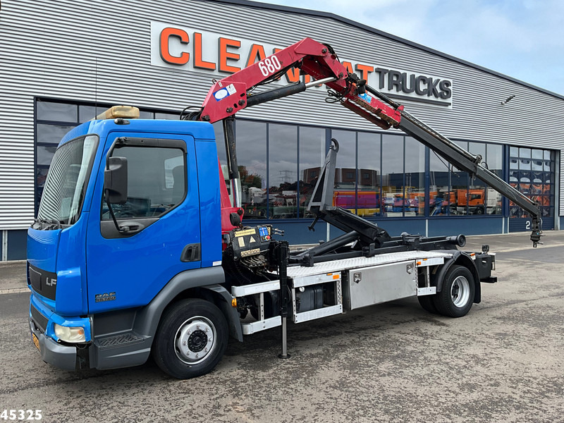 DAF FA 45 LF 180 HMF 7 Tonmeter laadkraan - شاحنة ذات خطاف, شاحنة كرين: صورة 1 DAF FA 45 LF 180 HMF 7 Tonmeter laadkraan - شاحنة ذات خطاف, شاحنة كرين: صورة 1