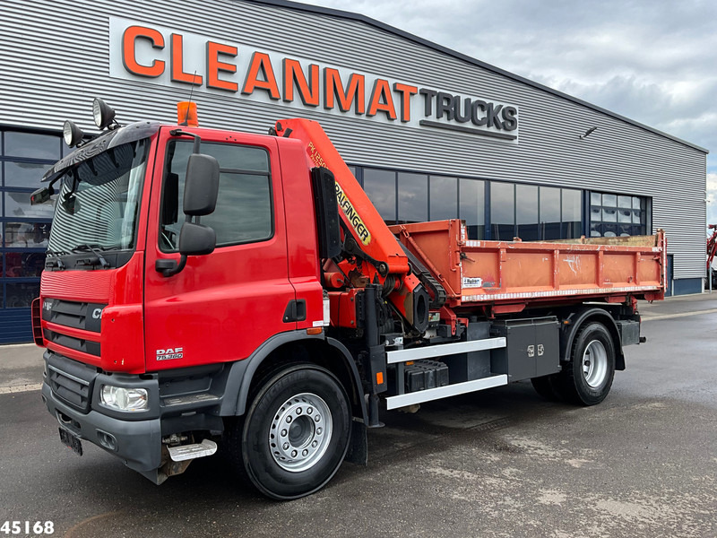 DAF FA 75 CF 360 Palfinger 12 Tonmeter laadkraan - شاحنة قلاب, شاحنة كرين: صورة 4 DAF FA 75 CF 360 Palfinger 12 Tonmeter laadkraan - شاحنة قلاب, شاحنة كرين: صورة 4
