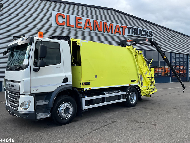 DAF FA CF 340 Euro 6 NTM 14.6m³ + PM 4 Tonmeter laadkraan - شاحنة النفايات: صورة 1 DAF FA CF 340 Euro 6 NTM 14.6m³ + PM 4 Tonmeter laadkraan - شاحنة النفايات: صورة 1