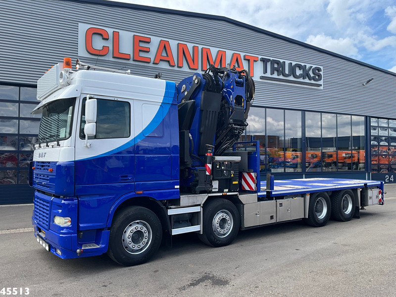 DAF FAD 95 XF 480 8x4 Effer 85 Tonmeter laadkraan + Fly-Jib (Bj. 2012) - شاحنة كرين: صورة 2 DAF FAD 95 XF 480 8x4 Effer 85 Tonmeter laadkraan + Fly-Jib (Bj. 2012) - شاحنة كرين: صورة 2