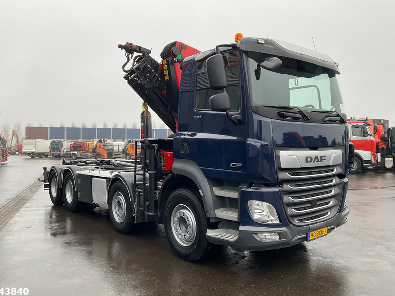 DAF FAD CF 530 8x4 Euro 6 Palfinger 33 Tonmeter laadkraan - شاحنة ذات خطاف, شاحنة كرين: صورة 3 DAF FAD CF 530 8x4 Euro 6 Palfinger 33 Tonmeter laadkraan - شاحنة ذات خطاف, شاحنة كرين: صورة 3